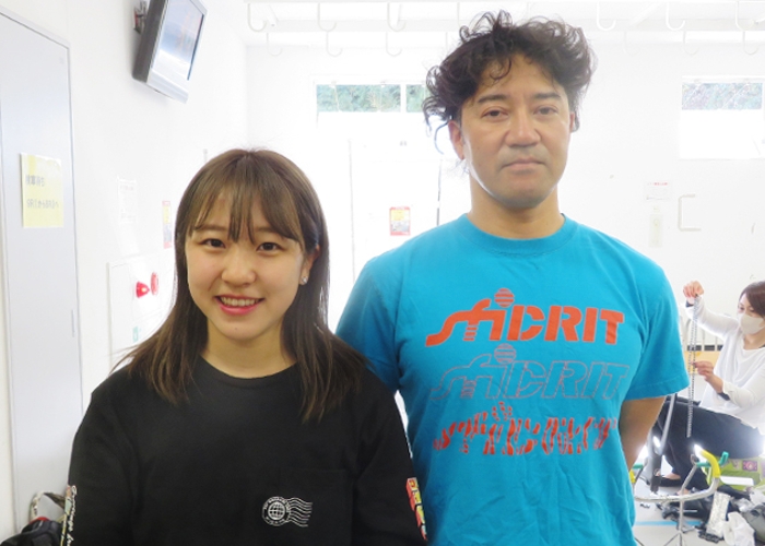 ガールズの娘を持つ親子「飯田風音＆飯田威文」